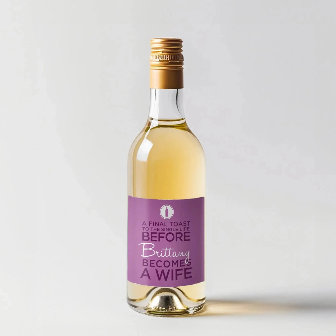 Final Toast Mini Wine Label - iCustomLabel