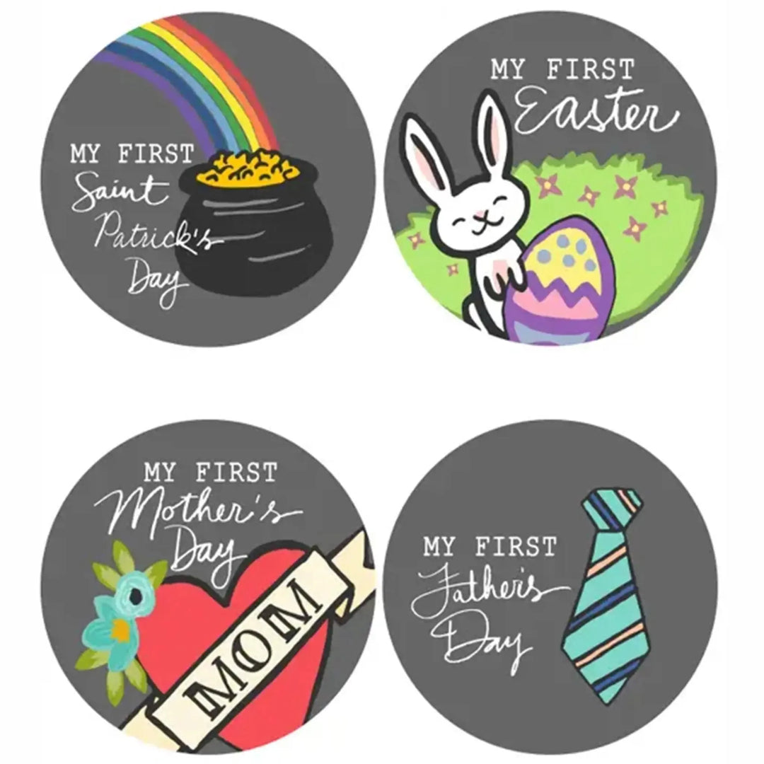 First Holiday Baby Stickers - iCustomLabel