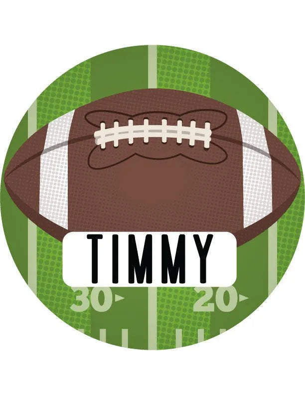 Football Custom Wood Sign - iCustomLabel