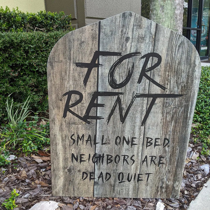 For Rent Halloween Tombstone Decorations - iCustomLabel