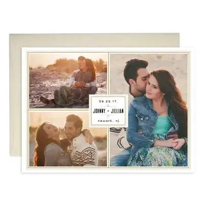 Forever Happy Save The Date - iCustomLabel