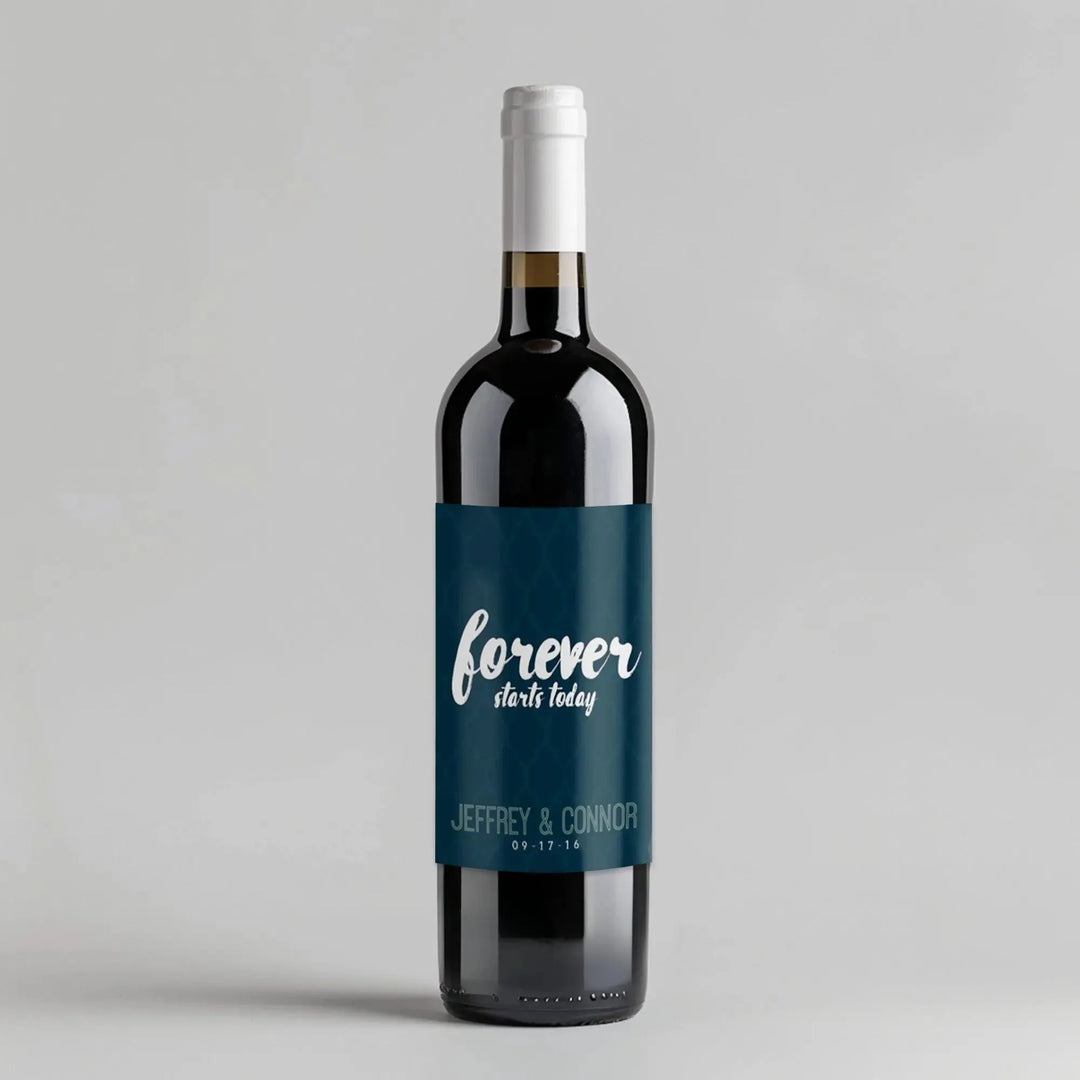 Forever Wine Label - iCustomLabel