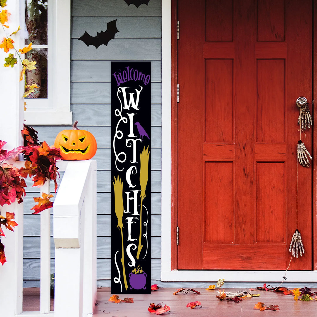 Frankenstein Halloween Porch Sign - iCustomLabel