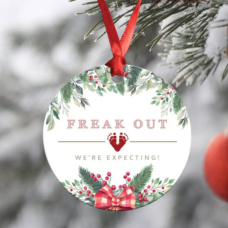 Freak Out Christmas Ornament - iCustomLabel