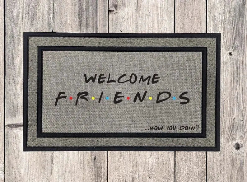 Friends Door Mat - iCustomLabel