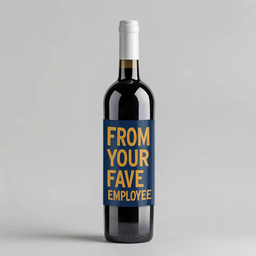 From Your Favorite Wine Label - iCustomLabel