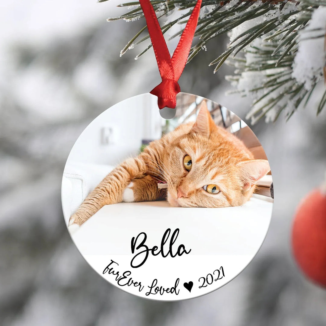 Furever Loved Christmas Ornament - iCustomLabel