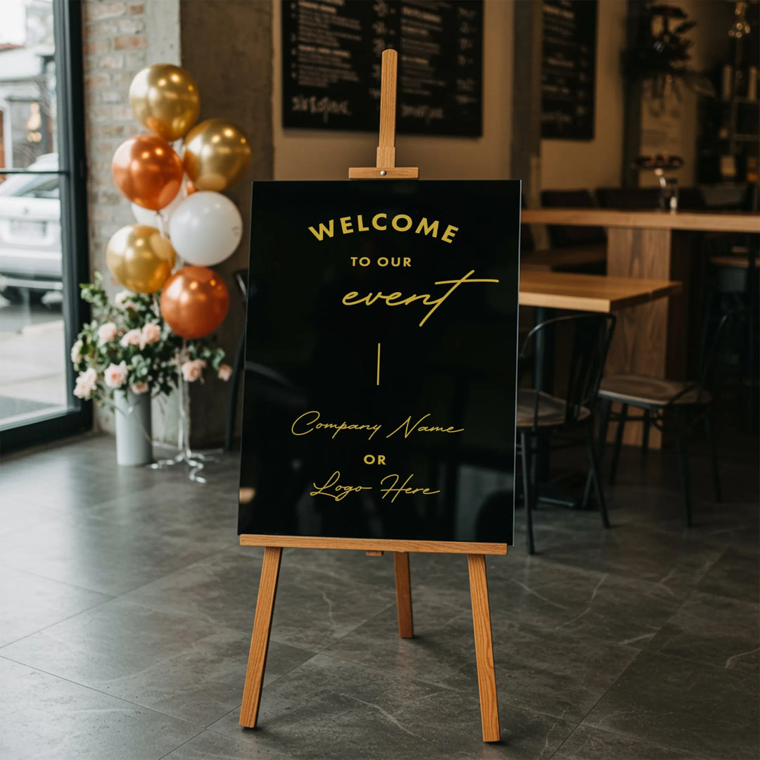 Future Welcome Business Sign - iCustomLabel