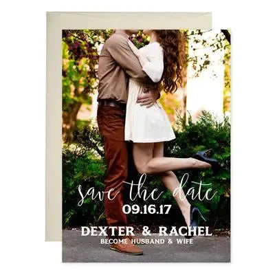 Garden of Love Save The Date - iCustomLabel