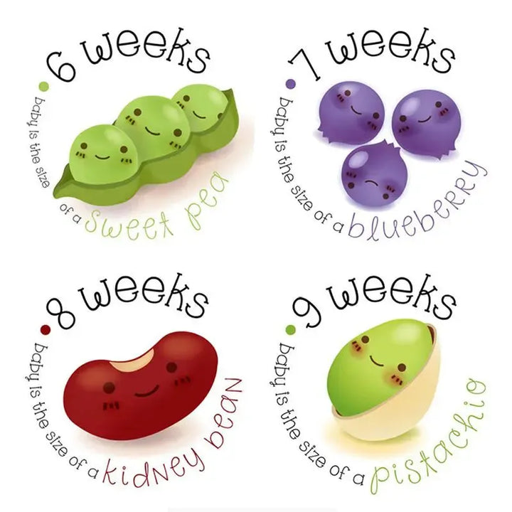 Garden Pregnancy Stickers - iCustomLabel