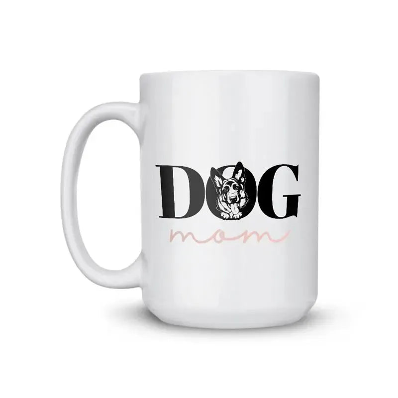 German Shepherd Mom Dog Coffee Mug - iCustomLabel