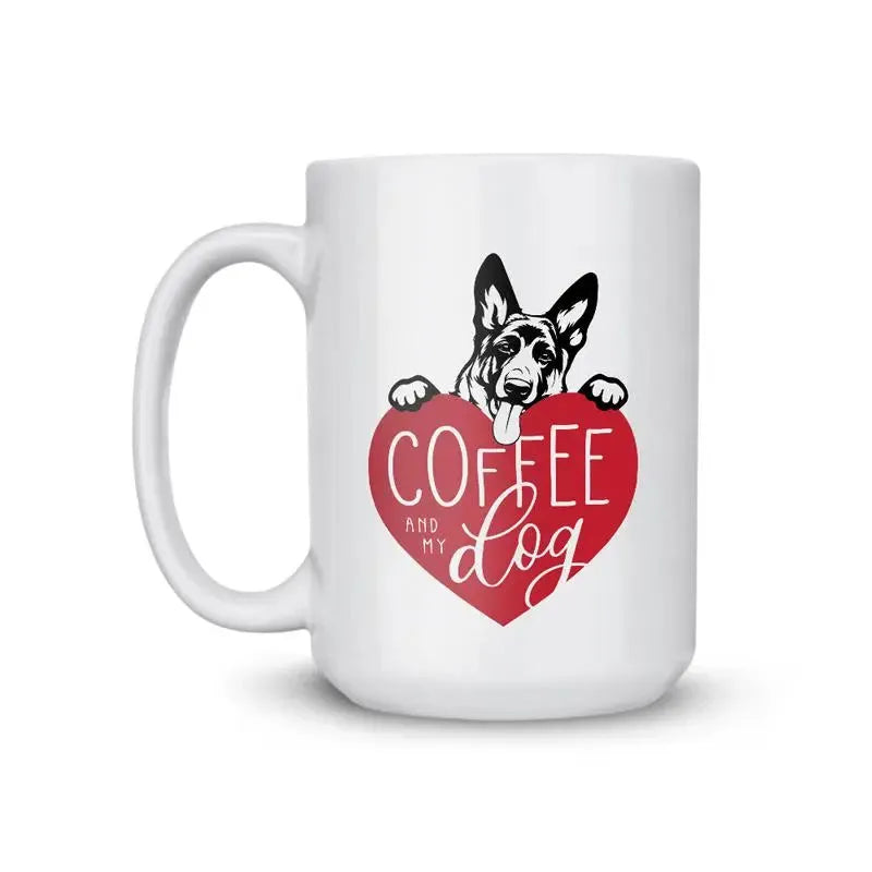 German Shepherd My Dog Coffee Mug - iCustomLabel