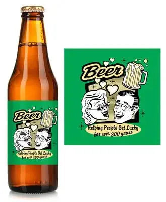 Get Lucky Beer Label - iCustomLabel