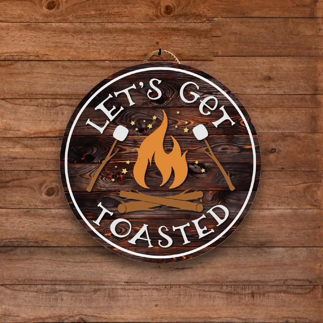 Get Toasted Camping Decor - iCustomLabel