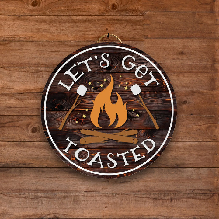 Get Toasted Camping Decor - iCustomLabel