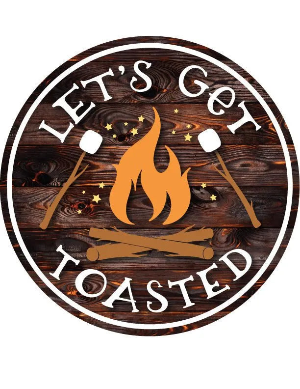 Get Toasted Camping Decor - iCustomLabel