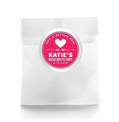 Getting Real Bachelorette Favor Labels - iCustomLabel