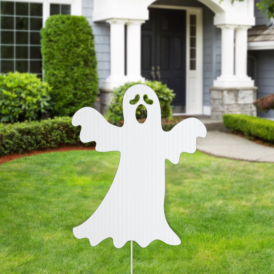 Ghost Halloween Yard Decorations - iCustomLabel