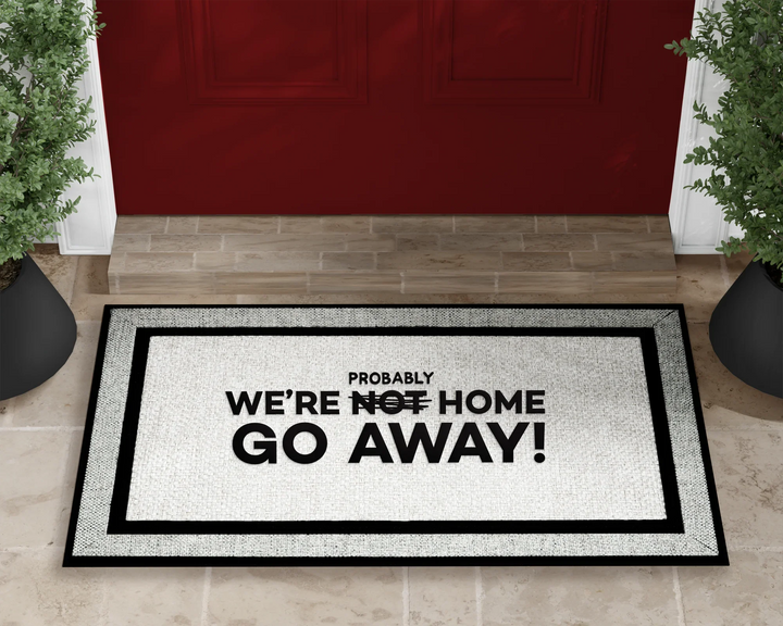 Go Away Welcome Mat