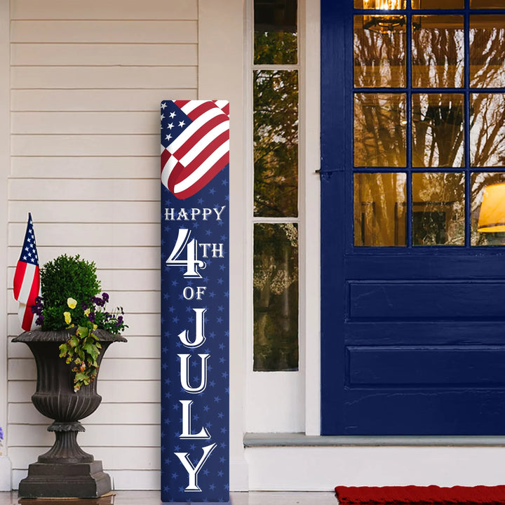 God Bless USA Leaner Welcome Sign - iCustomLabel