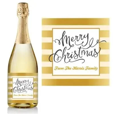 Gold Anniversary Champagne Label