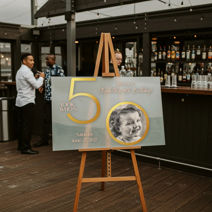 golden-50th-birthday-sign-icustomlabel-3 - iCustomLabel