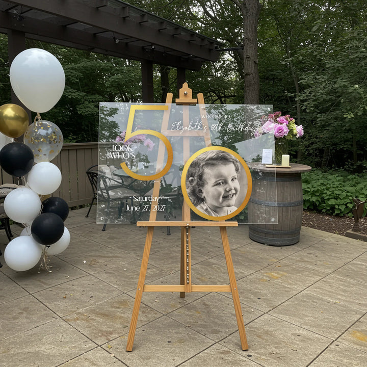 golden-50th-birthday-sign-icustomlabel-4 - iCustomLabel