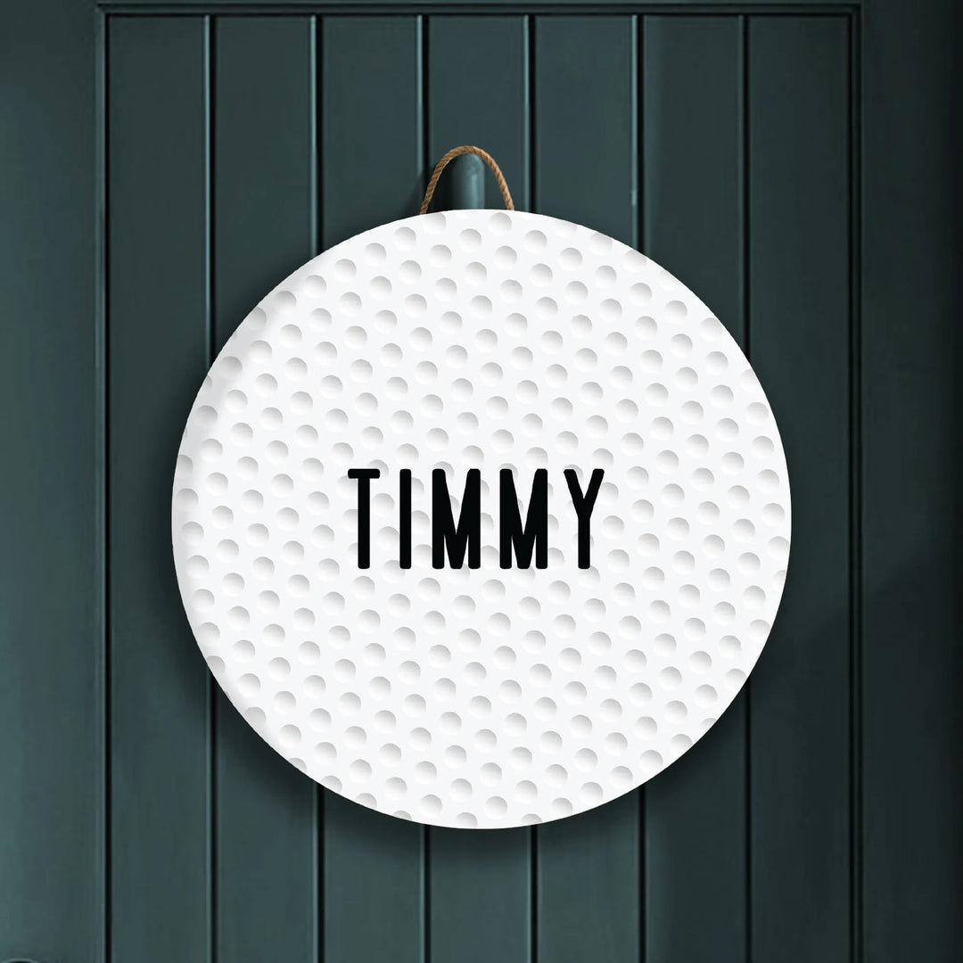 Golf Custom Wood Sign - iCustomLabel