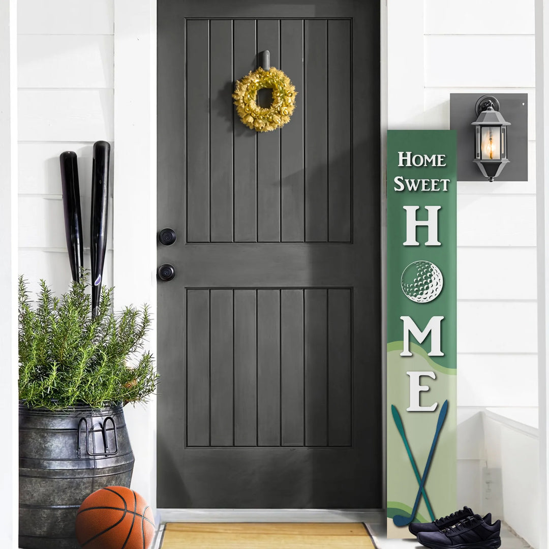 Golf Porch Leaner Welcome Sign - iCustomLabel