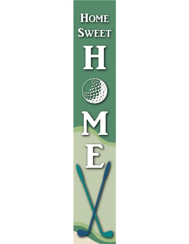 Golf Porch Leaner Welcome Sign - iCustomLabel