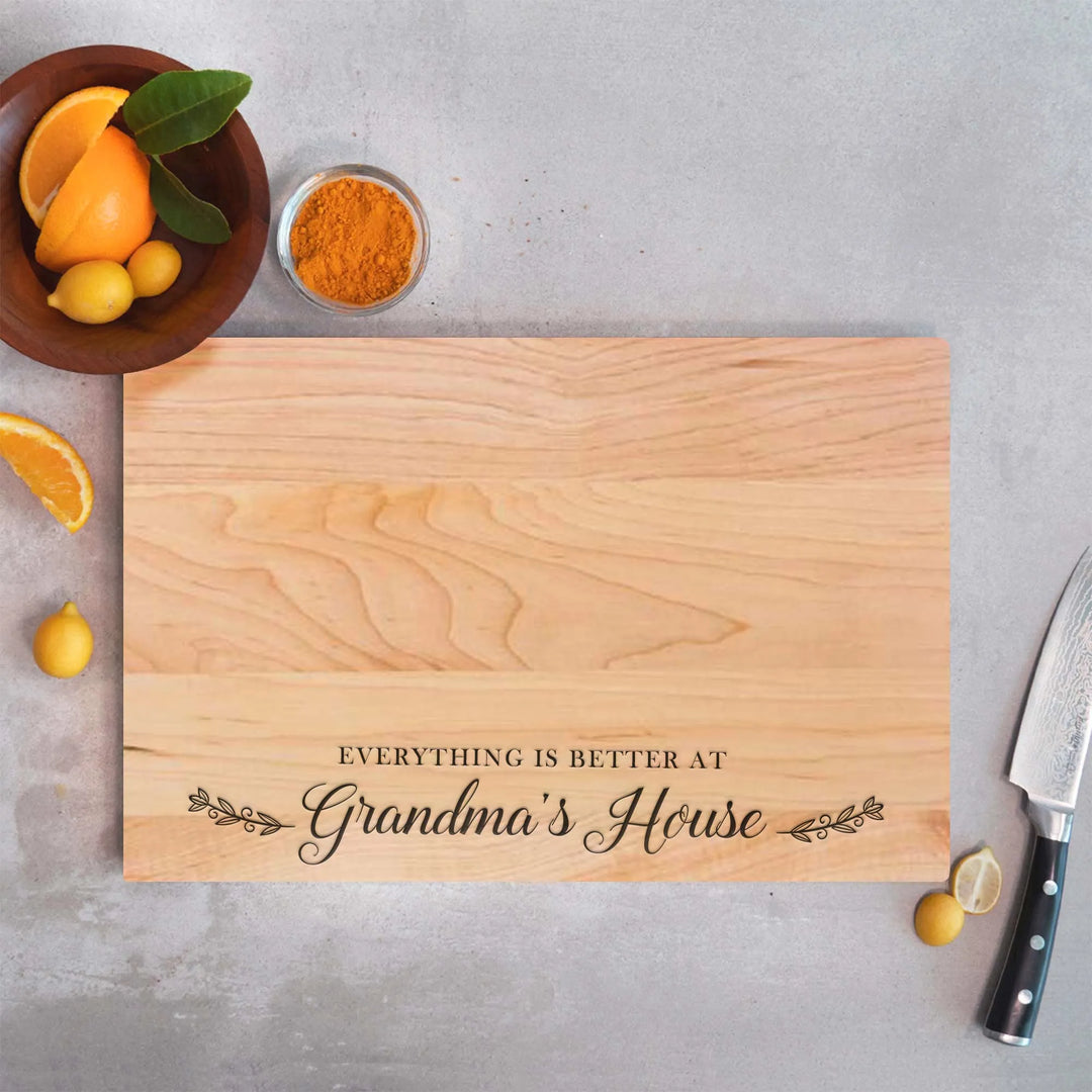 Grandma's House Cutting Board - iCustomLabel