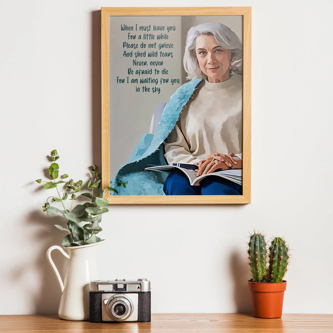 Grandparent Memorial Poster - iCustomLabel