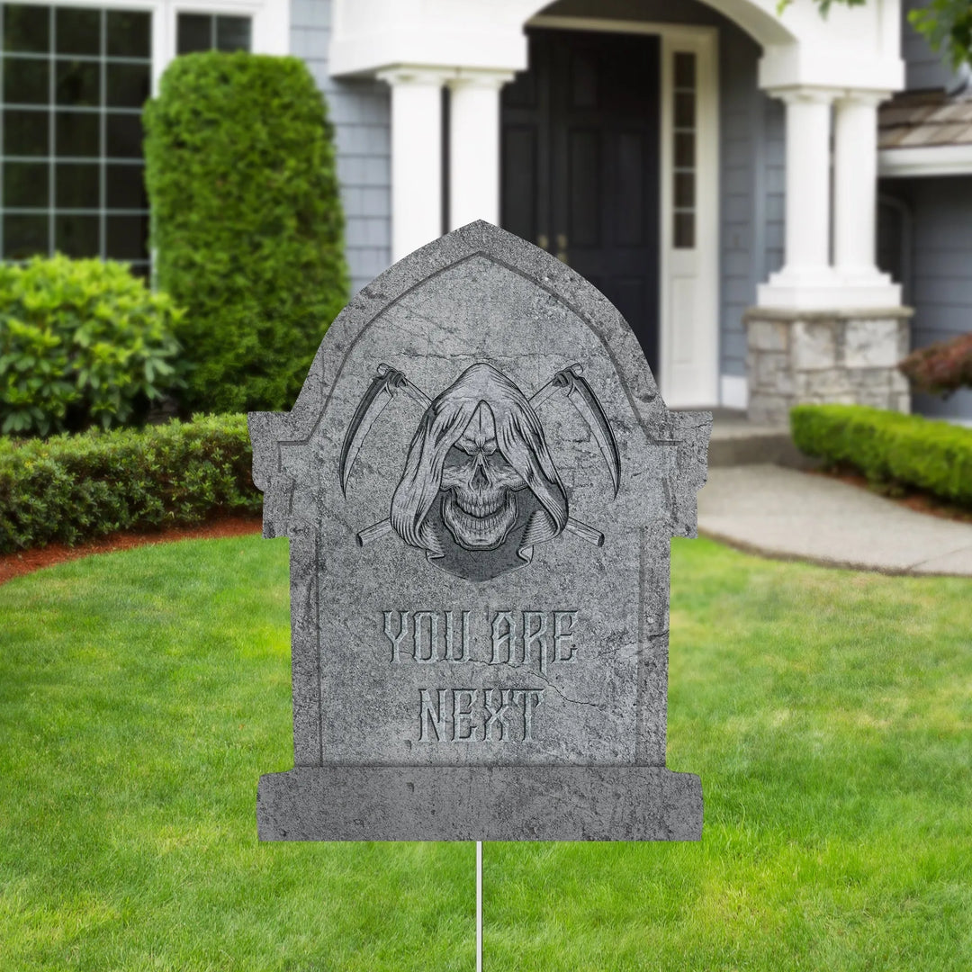Grim Reaper Halloween Yard Decorations - iCustomLabel