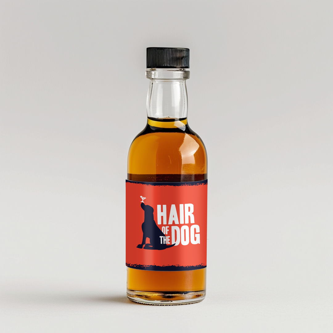 Hair Of The Dog Mini Liquor Label - iCustomLabel