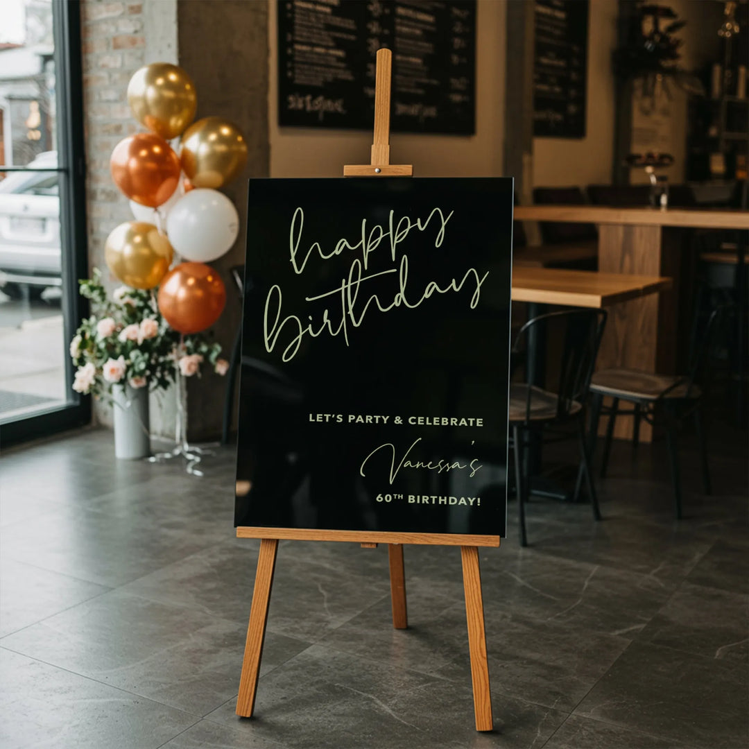 Hampshire Birthday Sign - iCustomLabel