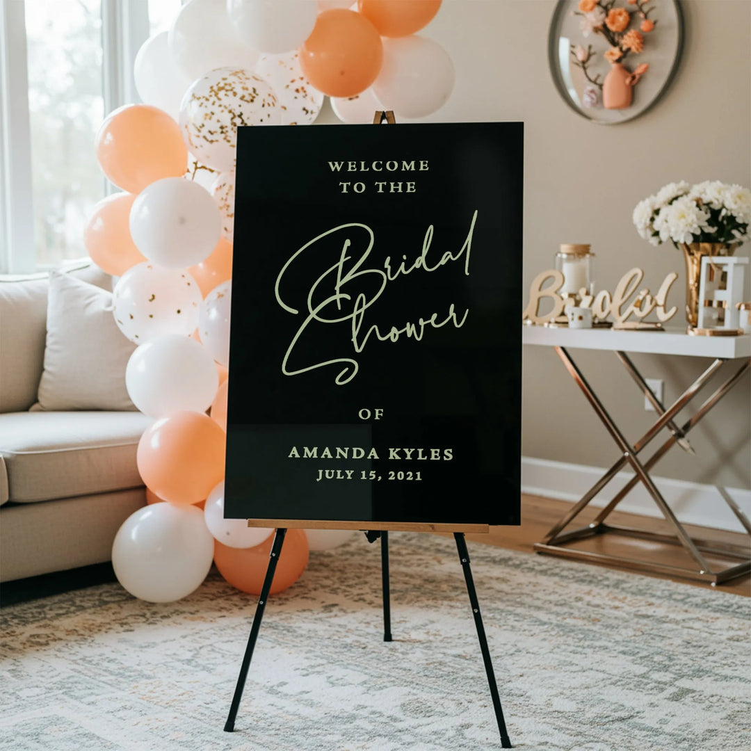 Hampshire Bridal Shower Welcome Sign - iCustomLabel