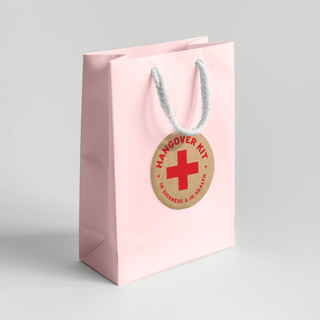 Hangover Kit Favor Labels - iCustomLabel