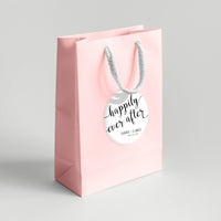 Personalized wedding favor labels