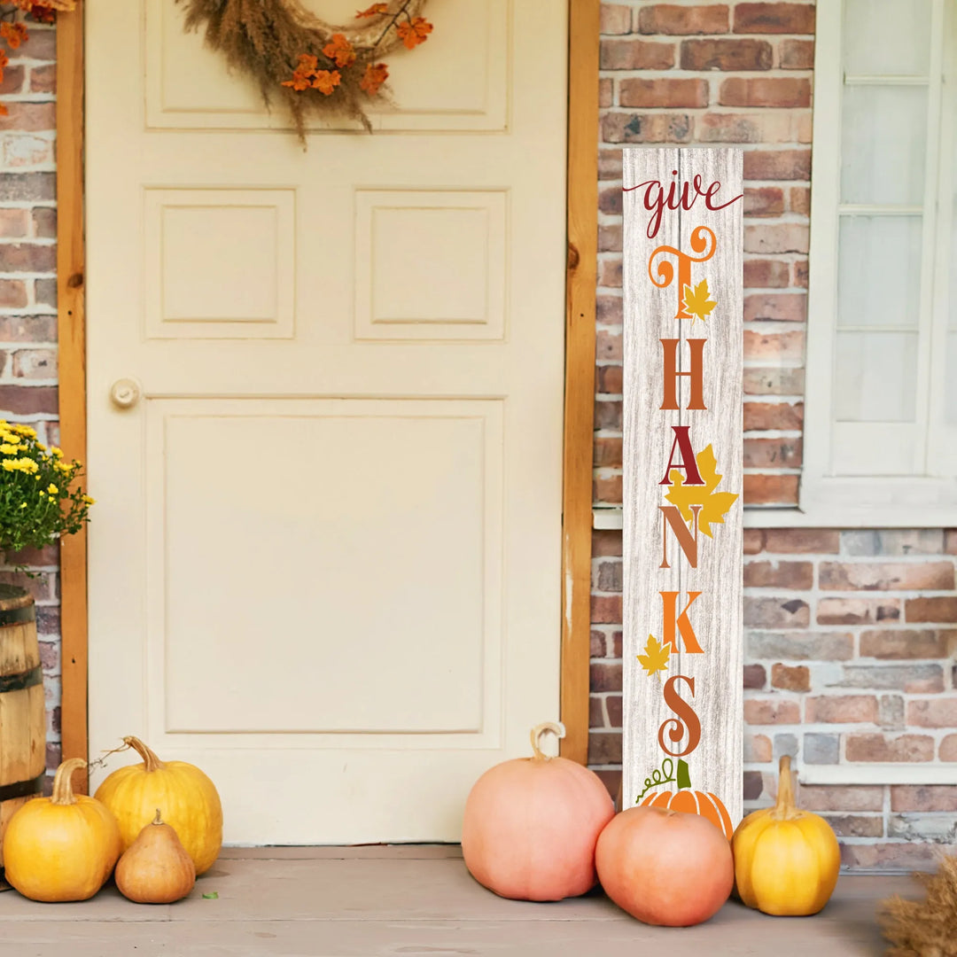 Happy Fall Welcome Porch Sign - iCustomLabel