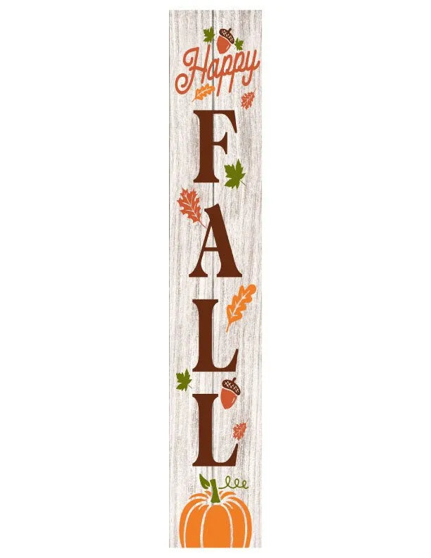 Happy Fall Welcome Porch Sign - iCustomLabel