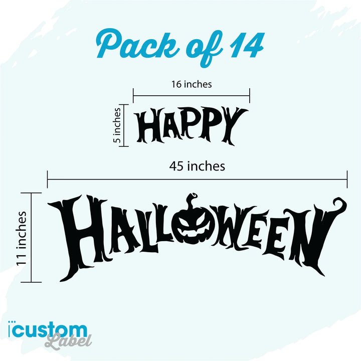 Happy Halloween Garage Magnet - iCustomLabel