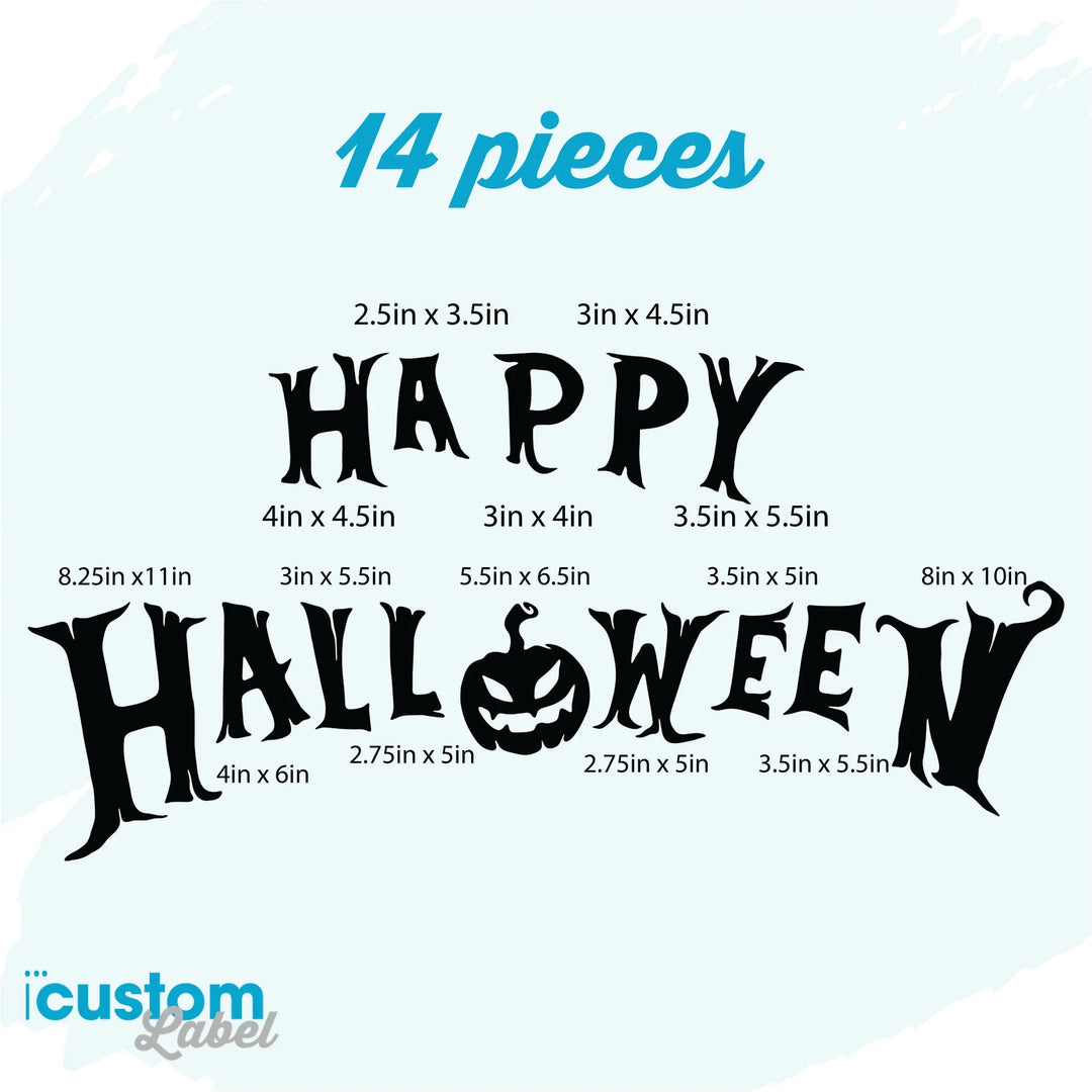 Happy Halloween Garage Magnet - iCustomLabel