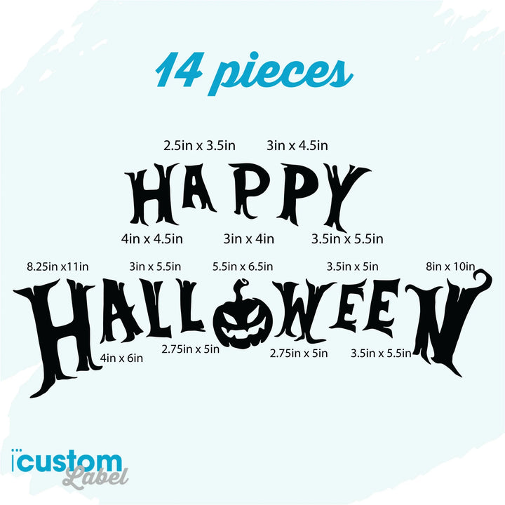 Happy Halloween Garage Magnet - iCustomLabel