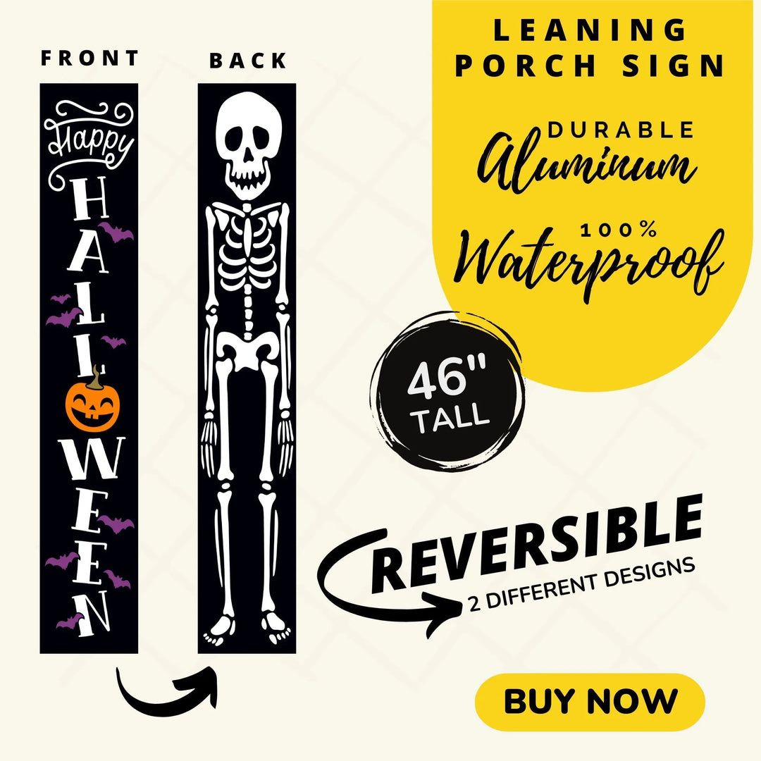 Happy Halloween Porch Sign - iCustomLabel
