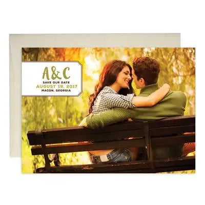 Happy Heart Save The Date - iCustomLabel