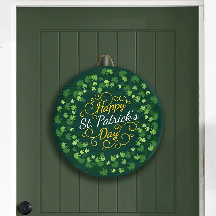 Happy St. Patrick's Day Door Decorations - iCustomLabel