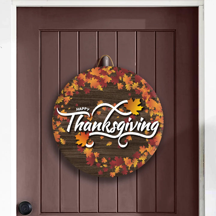 Happy Thanksgiving Door Decorations