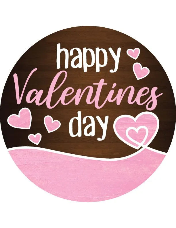 Happy Valentine's Day Front Door Decor - iCustomLabel