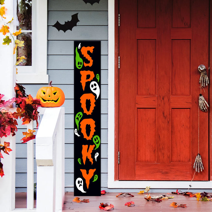 Haunted House Halloween Porch Sign - iCustomLabel