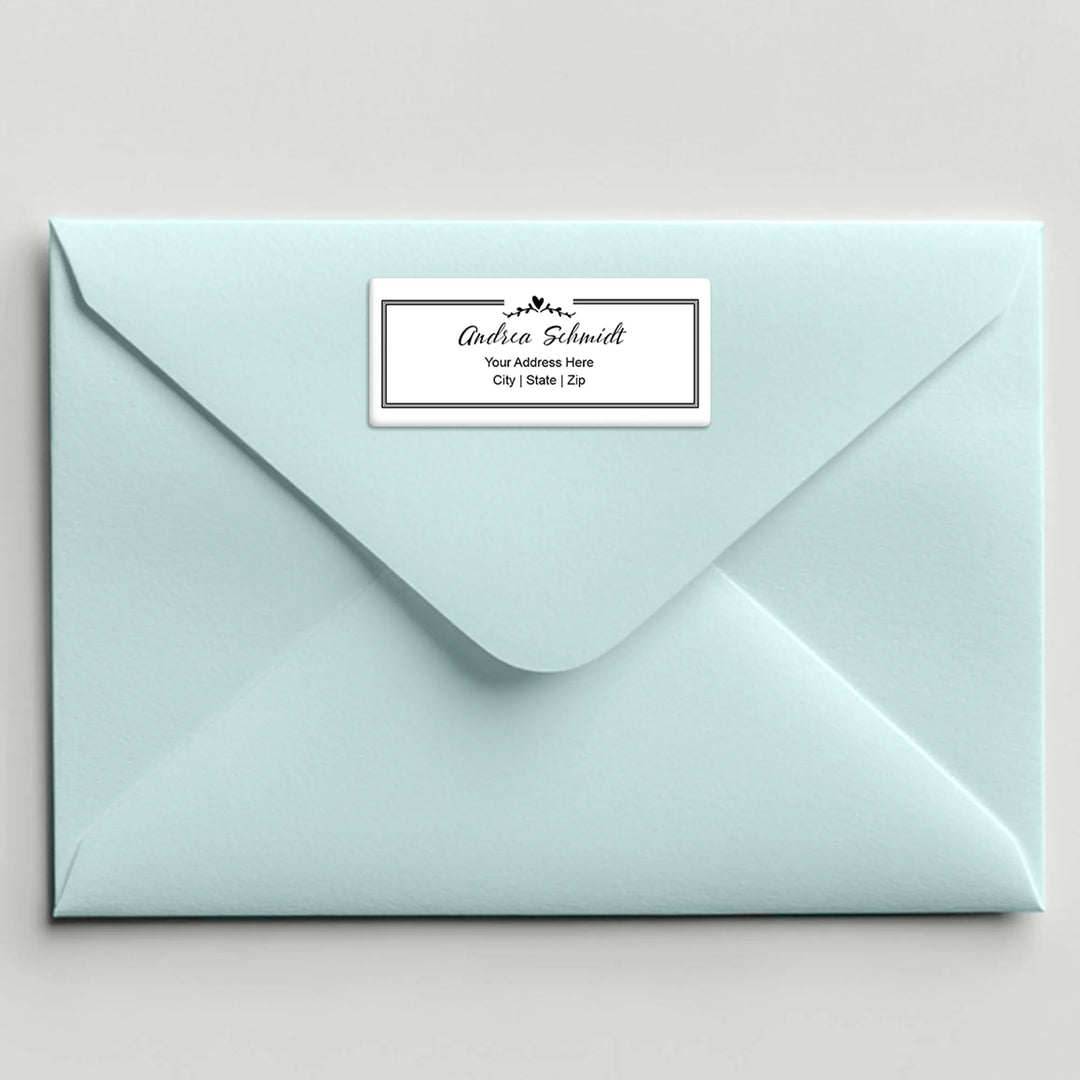 Heart Address Label - iCustomLabel